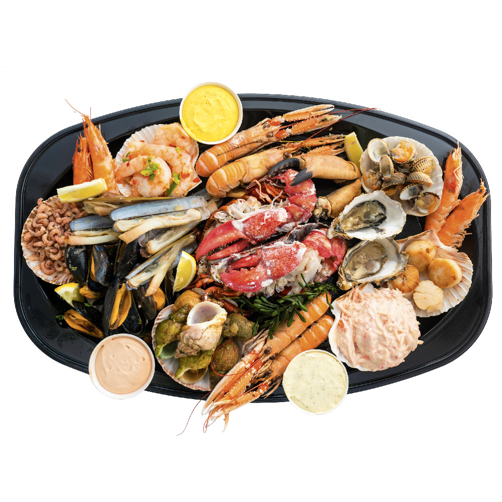 Fruits de mer schotel
