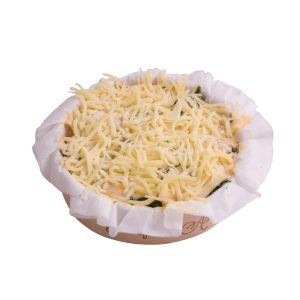 Gratin van warm gerookte zalm