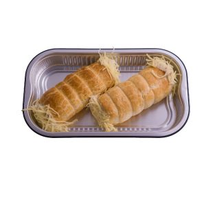 Bisquerol met gerookte zalm (per stuk)